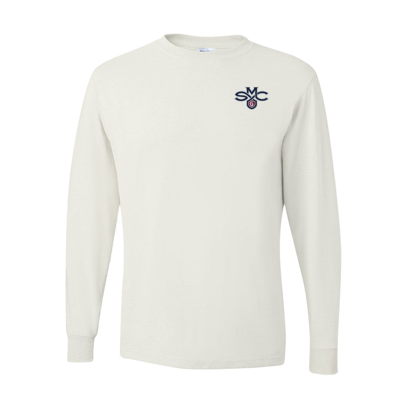 Saint Mary's Youth Dri-Power Long Sleeve T-Shirt - White