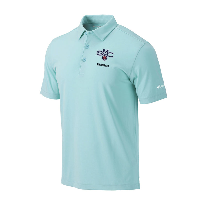 Saint Mary's Baseball Men's Omni-Wick Drive Polo - Gulf Stream