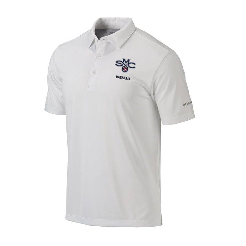 Saint Mary's Baseball Men's Omni-Wick Drive Polo - White