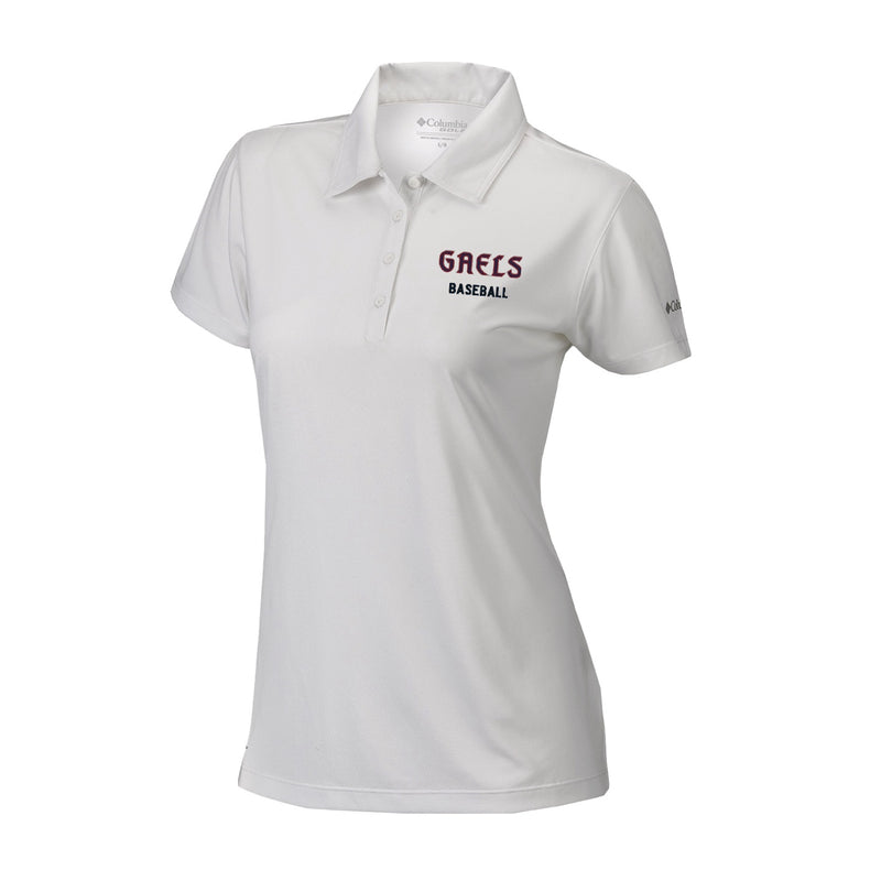 Saint Mary's Baseball Women's Omni-Wick Birdie Polo - White