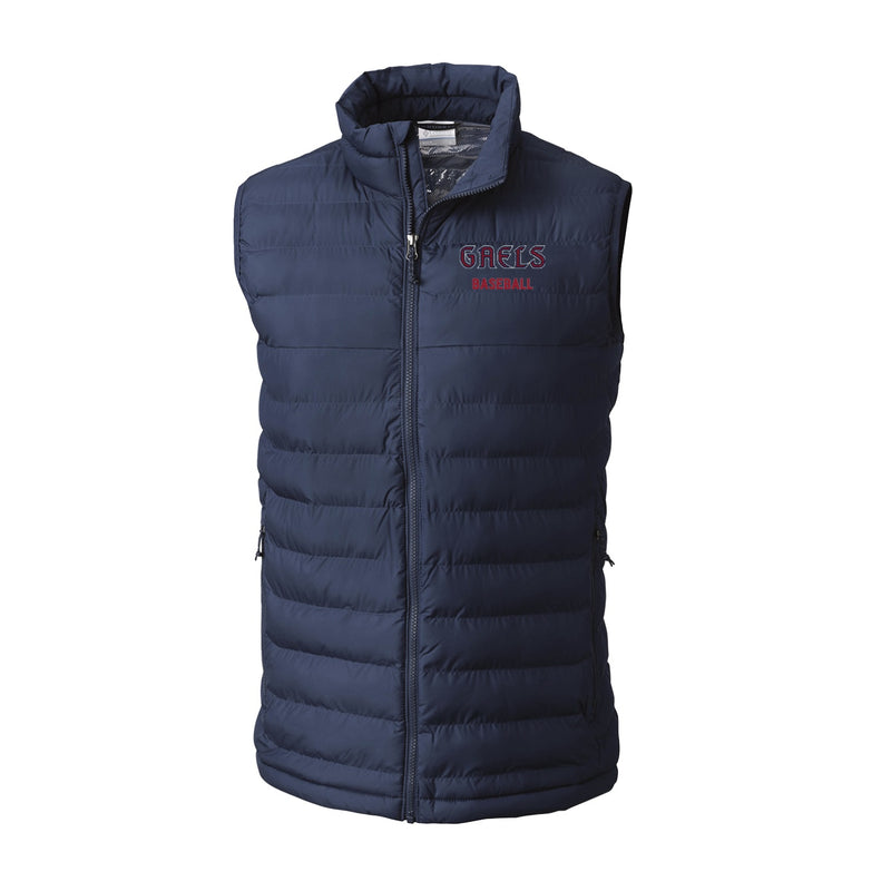 Saint Mary's Baseball Men's Powder Lite Vest - Collegiate Navy