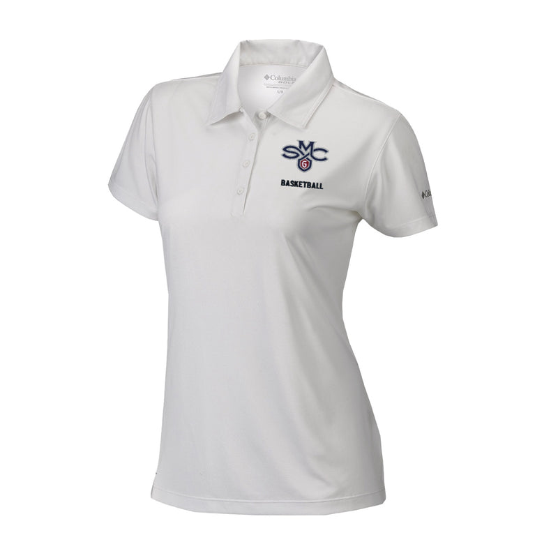 Saint Mary's Men's Basketball Women's Omni-Wick Birdie Polo - White