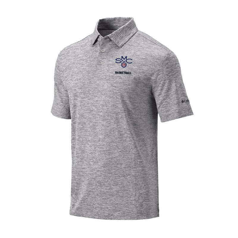 Saint Mary's Men's Basketball Men's Omni-Wick Final Round Polo - Cool Grey