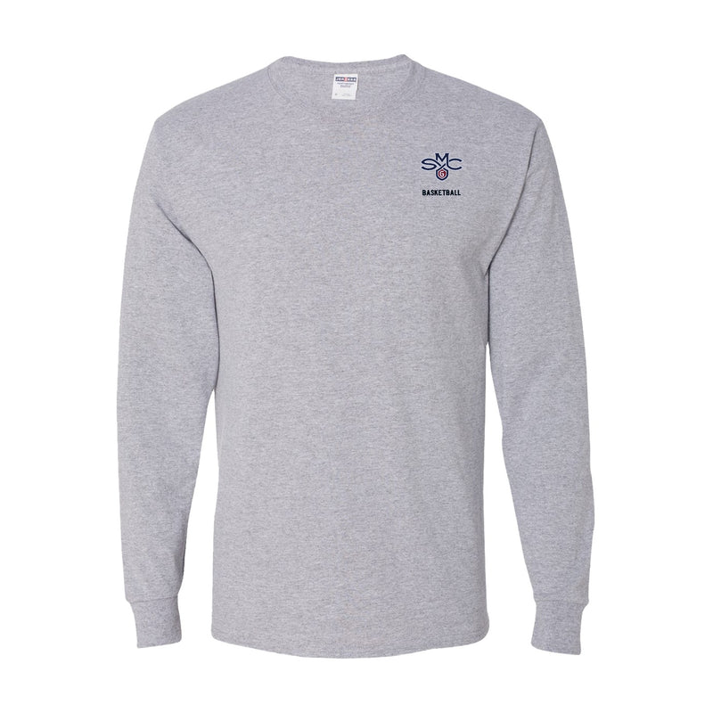 Saint Mary's Men's Basketball Dri-Power Long Sleeve T-Shirt - Athletic Heather