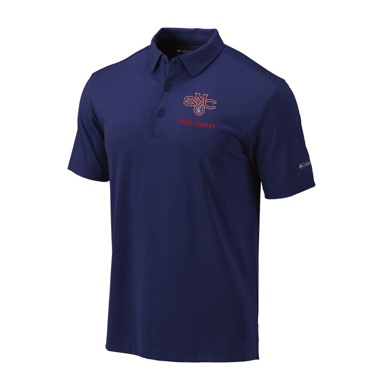 Saint Mary's Cross Country Men's Omni-Wick Drive Polo - Collegiate Navy