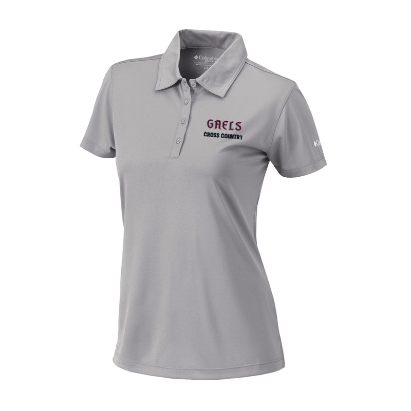 Saint Mary's Cross Country Women's Omni-Wick Birdie Polo - Cool Grey