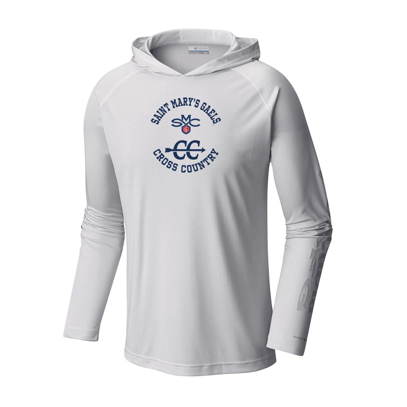 Saint Mary's Cross Country Men's Terminal Tackle Hoodie - White