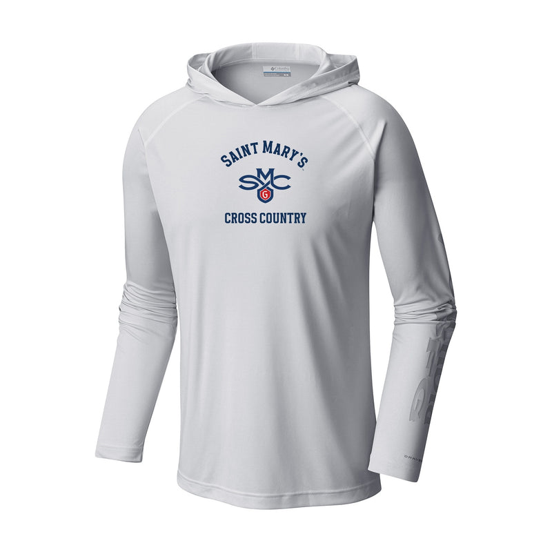 Saint Mary's Cross Country Men's Terminal Tackle Hoodie - White