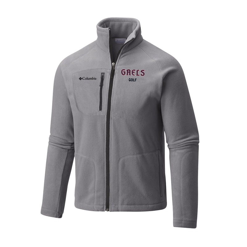 Saint Mary's Golf Men's Fast Trek II Full Zip Fleece - Cool Grey