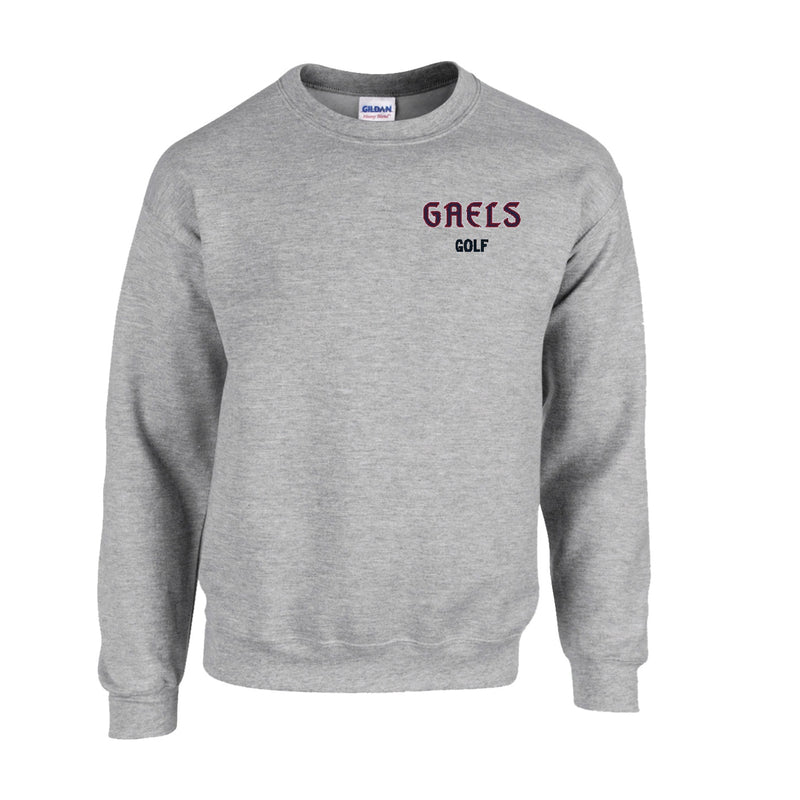 Saint Mary's Golf Fleece Crewneck - Sport Grey