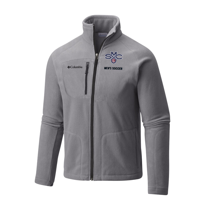 Saint Mary's Men's Soccer Men's Fast Trek II Full Zip Fleece - Cool Grey