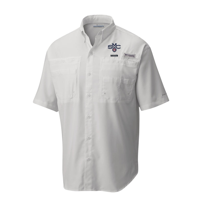 Saint Mary's Men's Soccer Men's Tamiami Short Sleeve Shirt - White