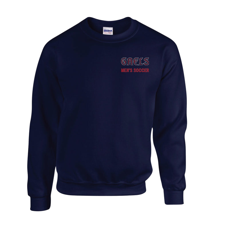 Saint Mary's Men's Soccer Fleece Crewneck - Navy