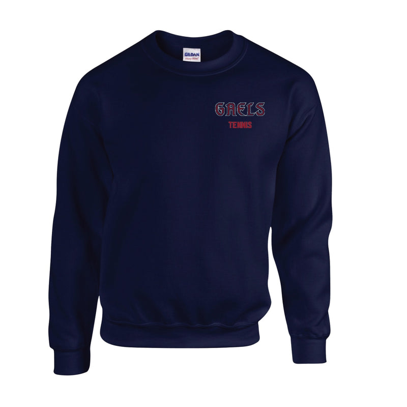 Saint Mary's Tennis Fleece Crewneck - Navy