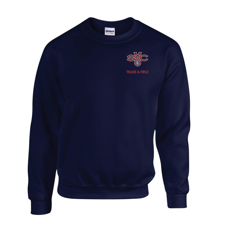 Saint Mary's Track & Field Fleece Crewneck - Navy