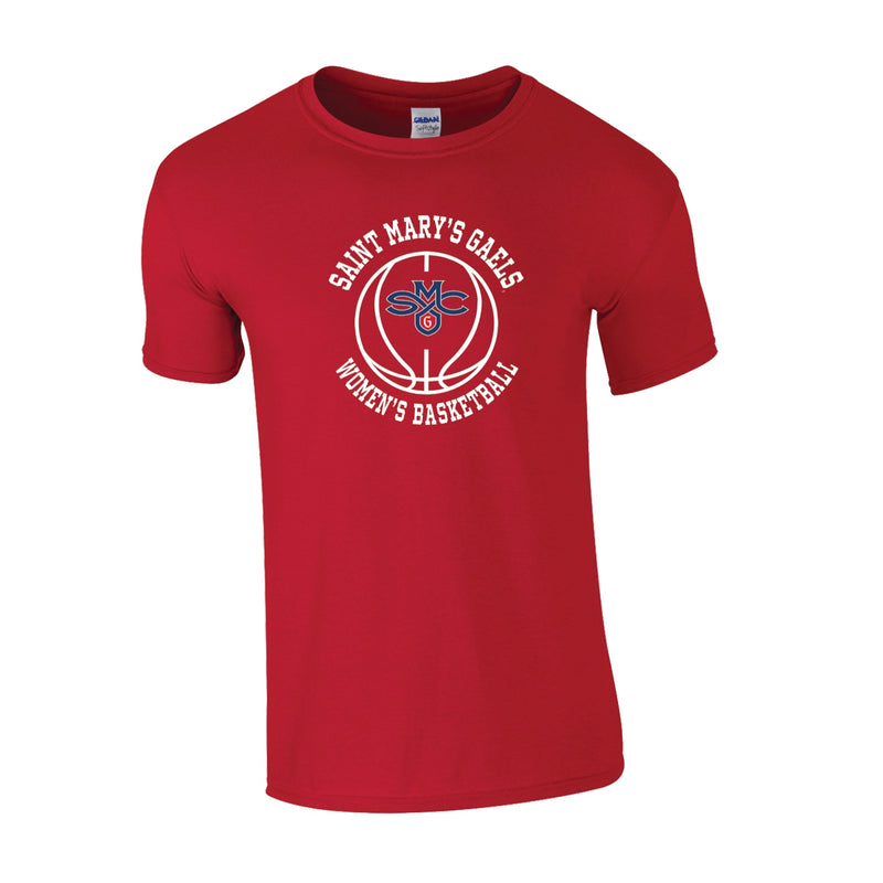 Saint Mary's Women's Basketball Classic T-Shirt - Cherry Red