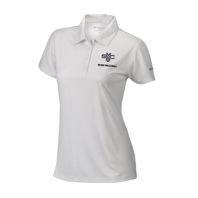 Saint Mary's Beach Volleyball Women's Omni-Wick Birdie Polo - White