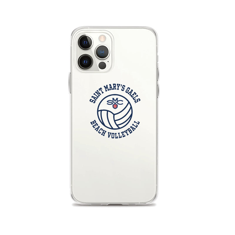 Saint Mary's Beach Volleyball iPhone case - White