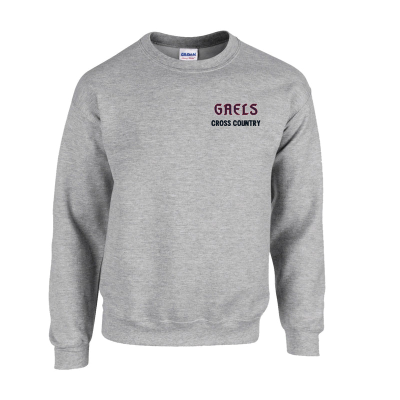 Saint Mary's Women's Cross Country Fleece Crewneck - Sport Grey