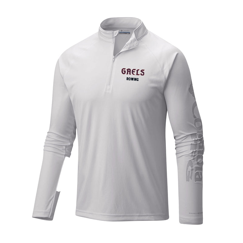 Saint Mary's Rowing Men's Terminal Tackle 1/4 Zip - White