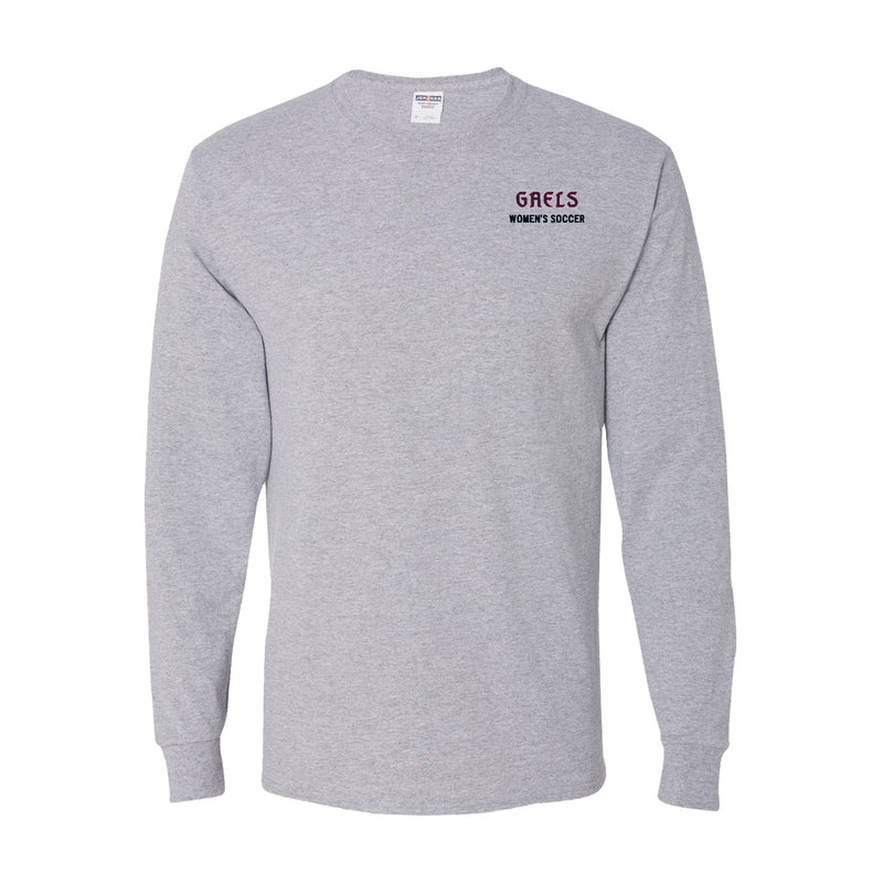 Saint Mary's Women's Soccer Dri-Power Long Sleeve T-Shirt - Athletic Heather