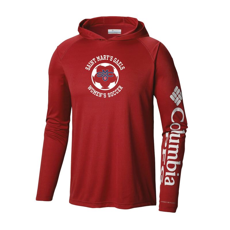 Saint Mary's Women's Soccer Men's Terminal Tackle Hoodie - Intense Red