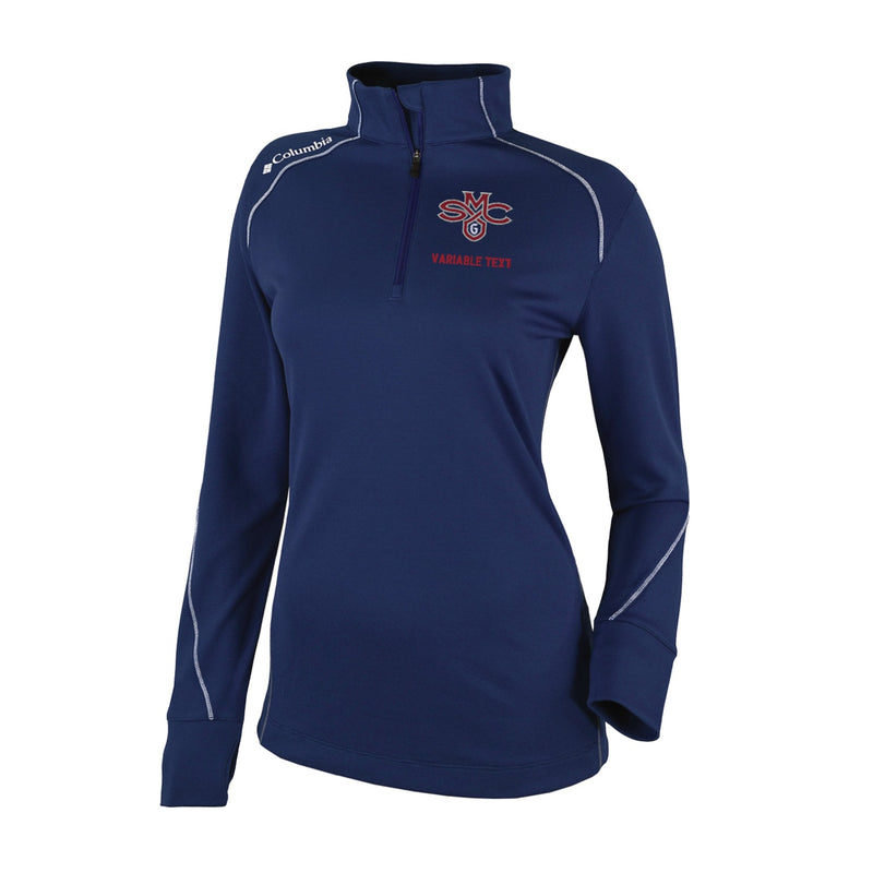 Women's Omni-Wick Shotgun 2.0 1/4 Zip - Collegiate Navy