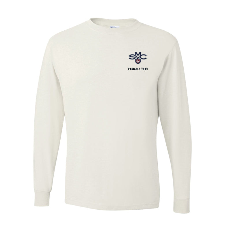 Youth Dri-Power Long Sleeve T-Shirt - White