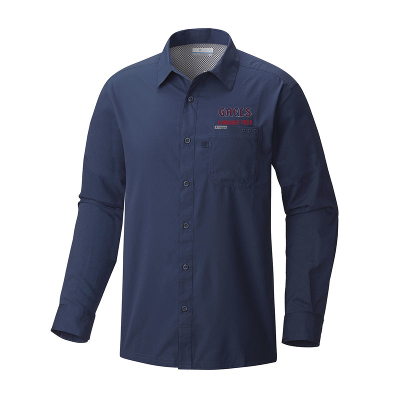 Men's Slack Tide Long Sleeve Shirt - Collegiate Navy