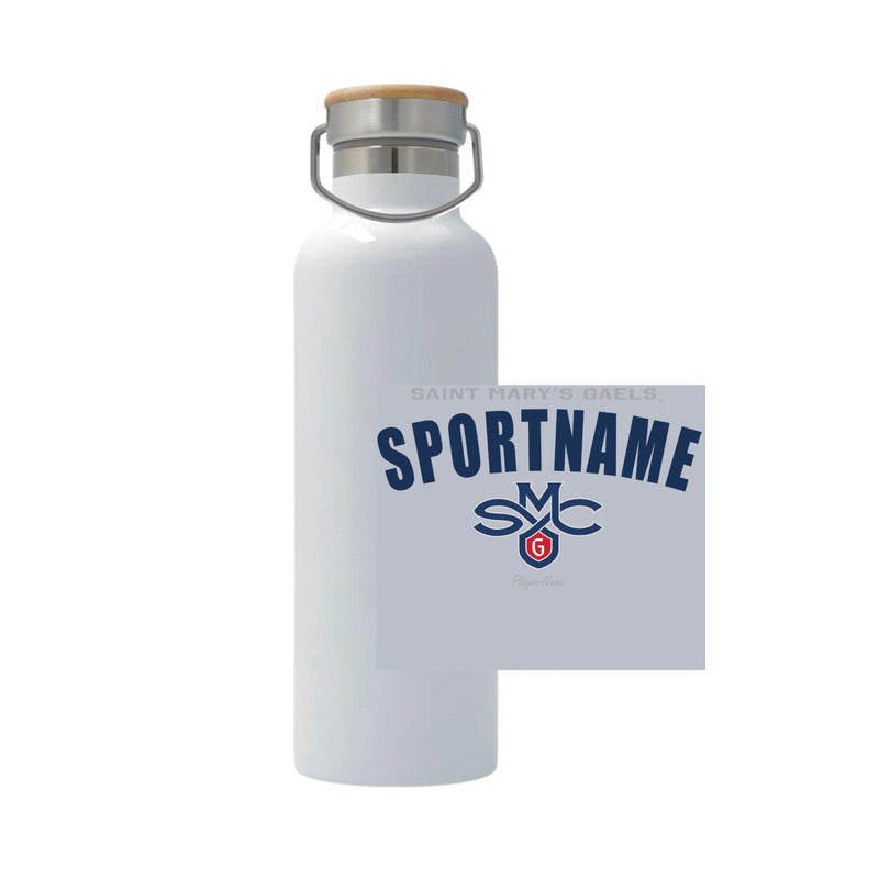 25oz Stainless Steel Thermos - White