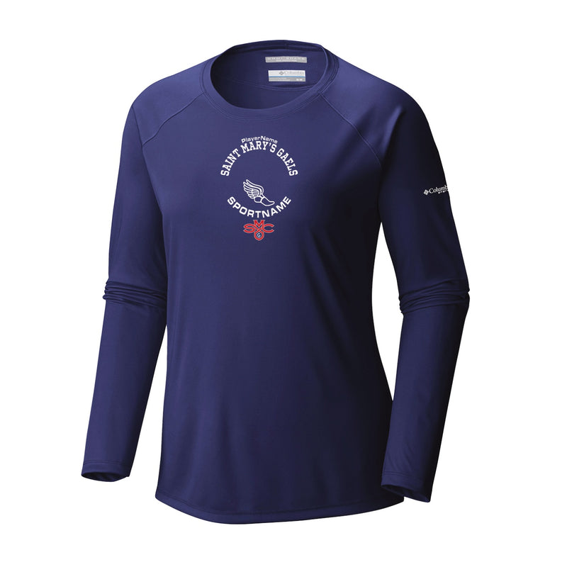 Women's Tidal Tee Long Sleeve Shirt - Collegiate Navy