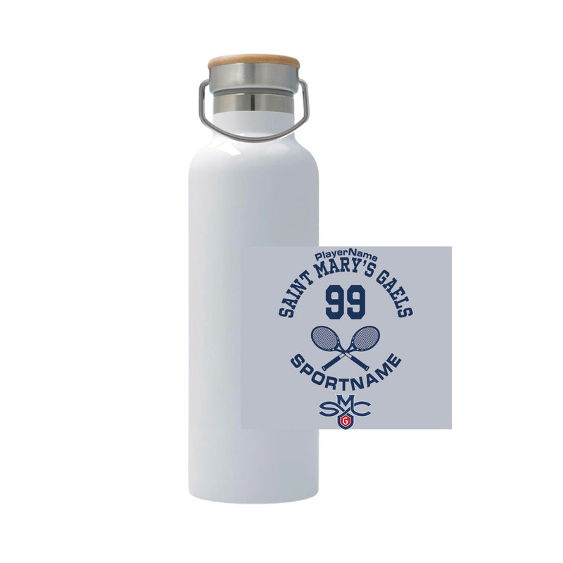 25oz Stainless Steel Thermos - White