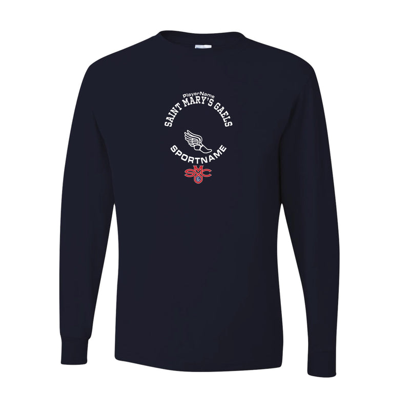 Youth Dri-Power Long Sleeve T-Shirt - Navy