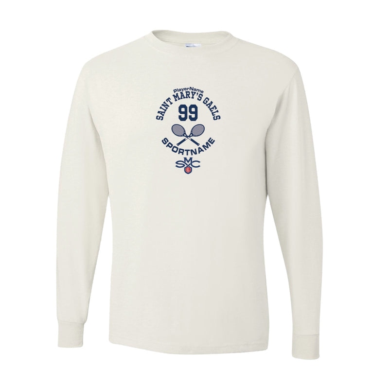 Youth Dri-Power Long Sleeve T-Shirt - White