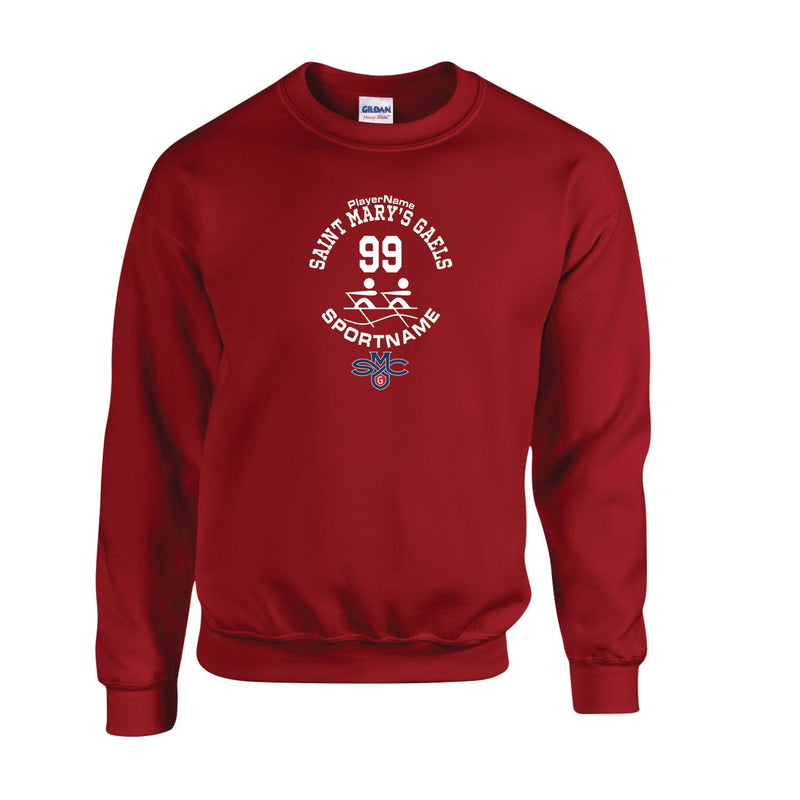 Fleece Crewneck - Cardinal Red