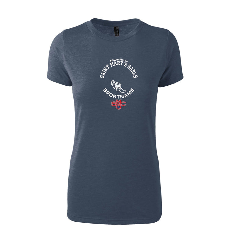 Women's Triblend T-Shirt - Navy Heather