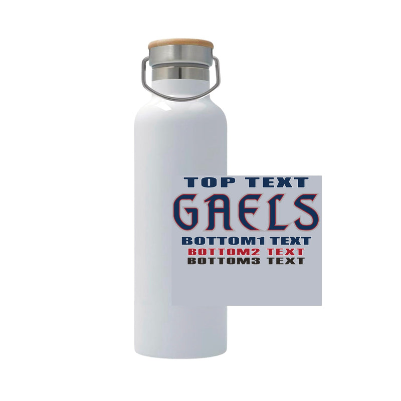 25oz Stainless Steel Thermos - White