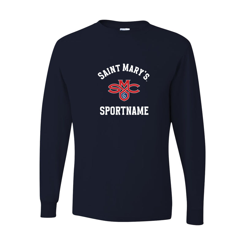 Youth Dri-Power Long Sleeve T-Shirt - Navy